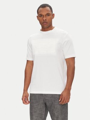 T-shirt męski elegancki BOSS ze sklepu: MODIVO w kategorii: T-shirty męskie - zdjęcie WP-EBWP-BKLVO-LN0_0000305111876
