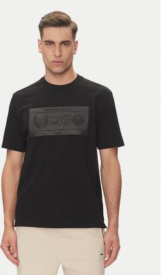 T-shirt męski elegancki BOSS ze sklepu: MODIVO w kategorii: T-shirty męskie - zdjęcie WP-EBWP-BKLVO-LN0_0000305111920