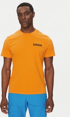 T-shirt męski letni Napapijri ze sklepu: MODIVO w kategorii: T-shirty męskie - zdjęcie WP-EBWP-BKLVO-LN0_0000305119605