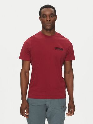 T-shirt męski na lato Napapijri ze sklepu: MODIVO w kategorii: T-shirty męskie - zdjęcie WP-EBWP-BKLVO-LN0_0000305119643