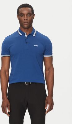 T-shirt męski letni BOSS ze sklepu: MODIVO w kategorii: T-shirty męskie - zdjęcie WP-EBWP-BKLVO-LN0_0000305120984