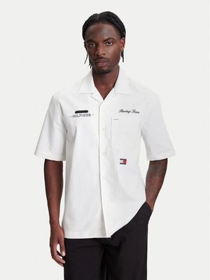 Koszula męska gładka casualowa Tommy Hilfiger ze sklepu: MODIVO w kategorii: Koszule męskie - zdjęcie WP-EBWP-BKLVO-LN0_0000305125972