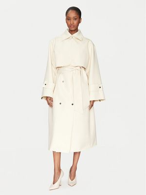Płaszcz damski casual jesienny DAY BIRGER ÉT MIKKELSEN ze sklepu: MODIVO w kategorii: Płaszcze damskie - zdjęcie WP-EBWP-BKLVO-LN0_0000305138484