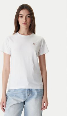 Bluzka damska na lato Guess Jeans ze sklepu: MODIVO w kategorii: Bluzki damskie - zdjęcie WP-EBWP-BKLVO-LN0_0000305145918
