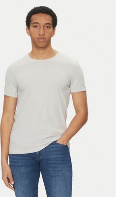 T-shirt męski casual JOOP! Jeans ze sklepu: MODIVO w kategorii: T-shirty męskie - zdjęcie WP-EBWP-BKLVO-LN0_0000305151049