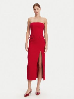 Sukienka Bardot ze sklepu: MODIVO w kategorii: Sukienki - zdjęcie WP-EBWP-BKLVO-LN0_0000305168030