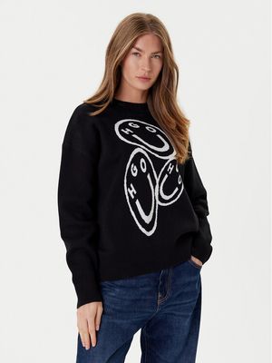 Sweter damski zimowy HUGO ze sklepu: MODIVO w kategorii: Swetry damskie - zdjęcie WP-EBWP-BKLVO-LN0_0000305204721