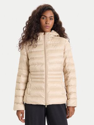 Kurtka damska bez wzorów EA7 Emporio Armani ze sklepu: MODIVO w kategorii: Kurtki damskie - zdjęcie WP-EBWP-BKLVO-LN0_0000305208521