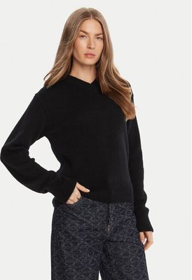 Sweter damski casual na zimę HUGO ze sklepu: MODIVO w kategorii: Swetry damskie - zdjęcie WP-EBWP-BKLVO-LN0_0000305211224