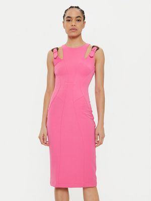 Sukienka wiosenna elegancka Versace Jeans Couture ze sklepu: MODIVO w kategorii: Sukienki - zdjęcie WP-EBWP-BKLVO-LN0_0000305211828