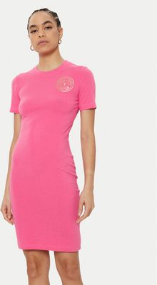 Sukienka casual Versace Jeans Couture ze sklepu: MODIVO w kategorii: Sukienki - zdjęcie WP-EBWP-BKLVO-LN0_0000305211897
