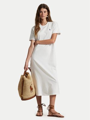 Sukienka Polo Ralph Lauren ze sklepu: MODIVO w kategorii: Sukienki - zdjęcie WP-EBWP-BKLVO-LN0_0000305212399