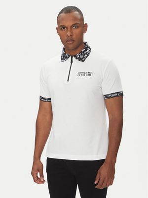 Versace Jeans Couture - T-shirt męski na wiosnę casual ze sklepu: MODIVO w kategorii: T-shirty męskie - zdjęcie WP-EBWP-BKLVO-LN0_0000305215147