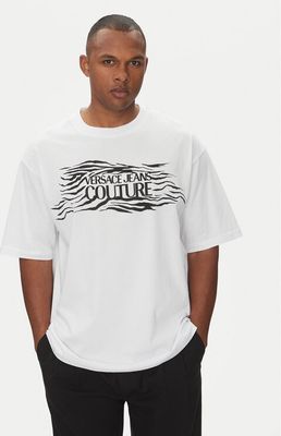 T-shirt męski wiosenny Versace Jeans Couture ze sklepu: MODIVO w kategorii: T-shirty męskie - zdjęcie WP-EBWP-BKLVO-LN0_0000305215260