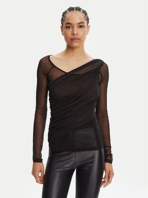 Bluzka damska jesienna Versace Jeans Couture ze sklepu: MODIVO w kategorii: Bluzki damskie - zdjęcie WP-EBWP-BKLVO-LN0_0000305215987