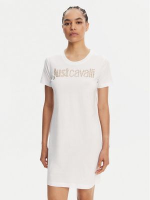 Just Cavalli - Sukienka casual ze sklepu: MODIVO w kategorii: Sukienki - zdjęcie WP-EBWP-BKLVO-LN0_0000305216328