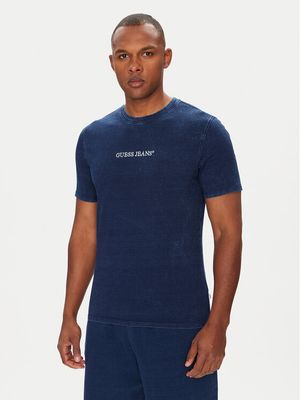 T-shirt męski wiosenny Guess Jeans ze sklepu: MODIVO w kategorii: T-shirty męskie - zdjęcie WP-EBWP-BKLVO-LN0_0000305230744