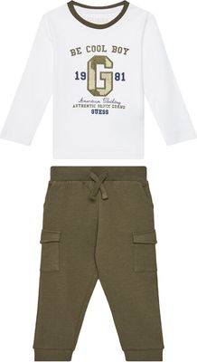 Odzież dla niemowląt casual z napisami Guess ze sklepu: MODIVO w kategorii: Odzież dla niemowląt - zdjęcie WP-EBWP-BKLVO-LN0_0000305231536