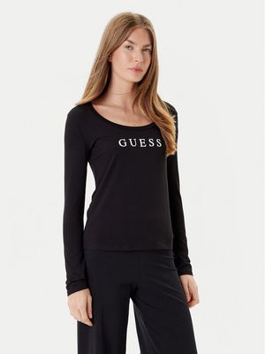 Guess - Bluzka damska w nadruki ze sklepu: MODIVO w kategorii: Bluzki damskie - zdjęcie WP-EBWP-BKLVO-LN0_0000305232250