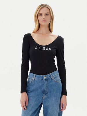 Bluzka damska z napisem Guess ze sklepu: MODIVO w kategorii: Bluzki damskie - zdjęcie WP-EBWP-BKLVO-LN0_0000305232281