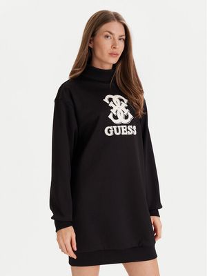 Sukienka jesienna Guess ze sklepu: MODIVO w kategorii: Sukienki - zdjęcie WP-EBWP-BKLVO-LN0_0000305234278