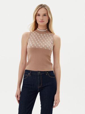Bluzka damska elegancka Guess ze sklepu: MODIVO w kategorii: Bluzki damskie - zdjęcie WP-EBWP-BKLVO-LN0_0000305235473