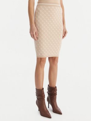 Spódnica elegancka Guess ze sklepu: MODIVO w kategorii: Spódnice - zdjęcie WP-EBWP-BKLVO-LN0_0000305235565