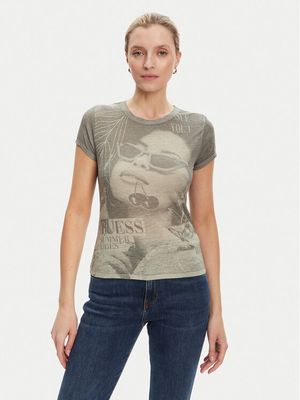 Bluzka damska Guess ze sklepu: MODIVO w kategorii: Bluzki damskie - zdjęcie WP-EBWP-BKLVO-LN0_0000305237330