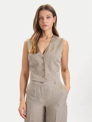 Kamizelka damska casual na wiosnę Guess ze sklepu: MODIVO w kategorii: Kamizelki damskie - zdjęcie WP-EBWP-BKLVO-LN0_0000305237347