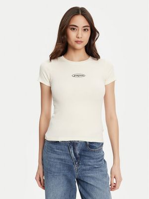 Guess Jeans - Bluzka damska wiosenna ze sklepu: MODIVO w kategorii: Bluzki damskie - zdjęcie WP-EBWP-BKLVO-LN0_0000305238696