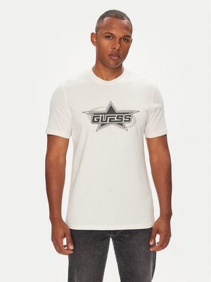 T-shirt męski sportowy Guess ze sklepu: MODIVO w kategorii: T-shirty męskie - zdjęcie WP-EBWP-BKLVO-LN0_0000305240187