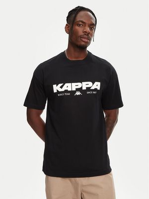 T-shirt męski sportowy z napisem Kappa ze sklepu: MODIVO w kategorii: T-shirty męskie - zdjęcie WP-EBWP-BKLVO-LN0_0000305241658