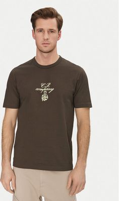 T-shirt męski na lato C.P. Company ze sklepu: MODIVO w kategorii: T-shirty męskie - zdjęcie WP-EBWP-BKLVO-LN0_0000305260079