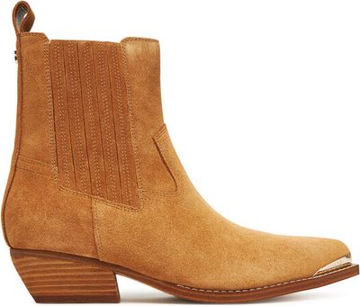 Guess - Botki jesienne ze sklepu: MODIVO w kategorii: Botki - zdjęcie WP-EBWP-BKLVO-LN0_0000305262028