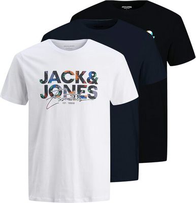 T-shirt męski letni Jack & Jones ze sklepu: MODIVO w kategorii: T-shirty męskie - zdjęcie WP-EBWP-BKLVO-LN0_0000305268815