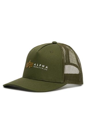 Czapka z daszkiem męska jesienny Alpha Industries ze sklepu: MODIVO w kategorii: Czapki z daszkiem męskie - zdjęcie WP-EBWP-BKLVO-LN0_0000305300782