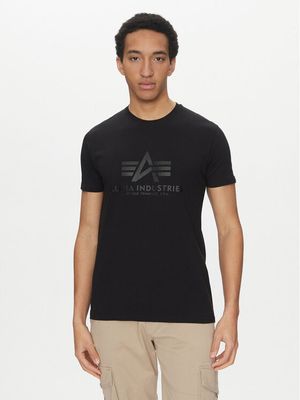 T-shirt męski na lato Alpha Industries ze sklepu: MODIVO w kategorii: T-shirty męskie - zdjęcie WP-EBWP-BKLVO-LN0_0000305301611