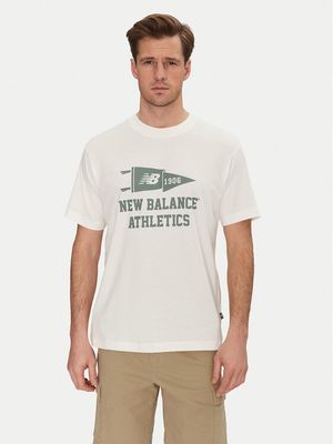T-shirt męski na lato New Balance ze sklepu: MODIVO w kategorii: T-shirty męskie - zdjęcie WP-EBWP-BKLVO-LN0_0000305305923