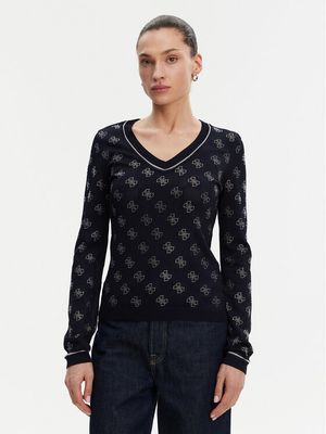 Sweter damski na zimę Guess ze sklepu: MODIVO w kategorii: Swetry damskie - zdjęcie WP-EBWP-BKLVO-LN0_0000305308399