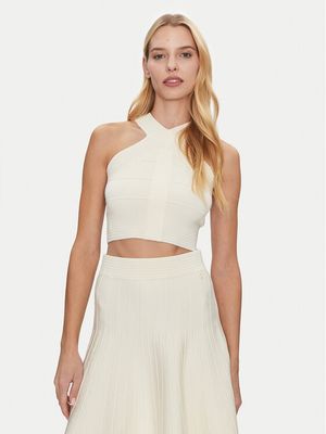 Bluzka damska na lato Guess ze sklepu: MODIVO w kategorii: Bluzki damskie - zdjęcie WP-EBWP-BKLVO-LN0_0000305308580