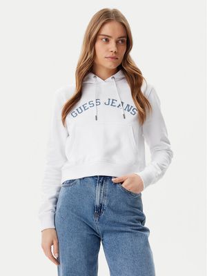 Bluza damska zimowa Guess Jeans ze sklepu: MODIVO w kategorii: Bluzy damskie - zdjęcie WP-EBWP-BKLVO-LN0_0000305309648