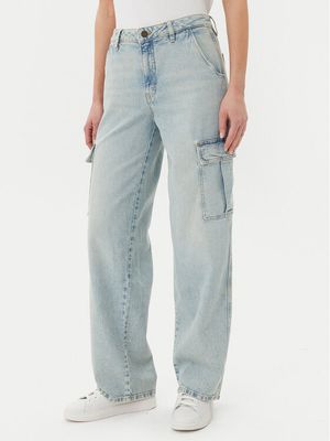 Jeansy damskie na lato Guess Jeans ze sklepu: MODIVO w kategorii: Jeansy damskie - zdjęcie WP-EBWP-BKLVO-LN0_0000305309747