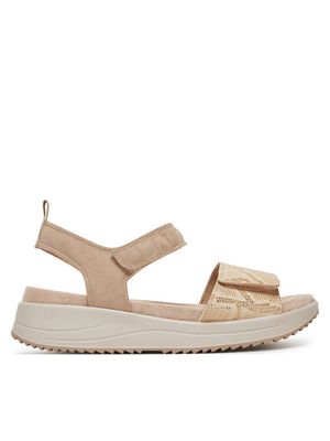 Sandały damskie casual Caprice ze sklepu: MODIVO w kategorii: Sandały damskie - zdjęcie WP-EBWP-BKLVO-LN0_0000305310453