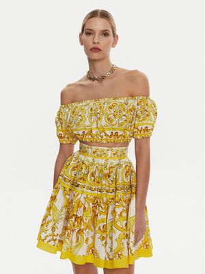 Bluzka damska zimowa Dolce & Gabbana ze sklepu: MODIVO w kategorii: Bluzki damskie - zdjęcie WP-EBWP-BKLVO-LN0_0000305315458