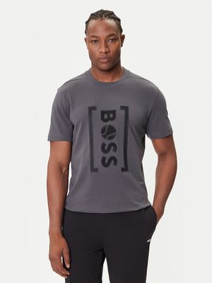T-shirt męski klasyczny BOSS ze sklepu: MODIVO w kategorii: T-shirty męskie - zdjęcie WP-EBWP-BKLVO-LN0_0000305332462