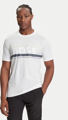 T-shirt męski na lato BOSS ze sklepu: MODIVO w kategorii: T-shirty męskie - zdjęcie WP-EBWP-BKLVO-LN0_0000305332684