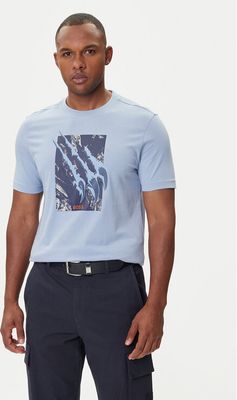 T-shirt męski w stylu młodzieżowym BOSS ze sklepu: MODIVO w kategorii: T-shirty męskie - zdjęcie WP-EBWP-BKLVO-LN0_0000305333780