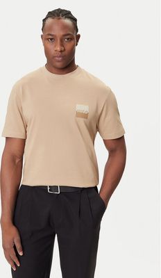 T-shirt męski casual HUGO ze sklepu: MODIVO w kategorii: T-shirty męskie - zdjęcie WP-EBWP-BKLVO-LN0_0000305335173