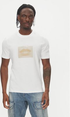T-shirt męski HUGO ze sklepu: MODIVO w kategorii: T-shirty męskie - zdjęcie WP-EBWP-BKLVO-LN0_0000305335340
