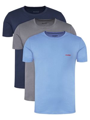 T-shirt męski na zimę HUGO ze sklepu: MODIVO w kategorii: T-shirty męskie - zdjęcie WP-EBWP-BKLVO-LN0_0000305339034